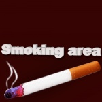 Smoking area